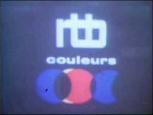 Mire RTB Couleurs (Radiodiffusion-Télévision Belge) - RTB-RTBF - 1971-1974
