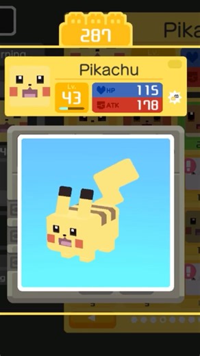 Let’s evolve Pikachu ! #pokemonquest #pikachu