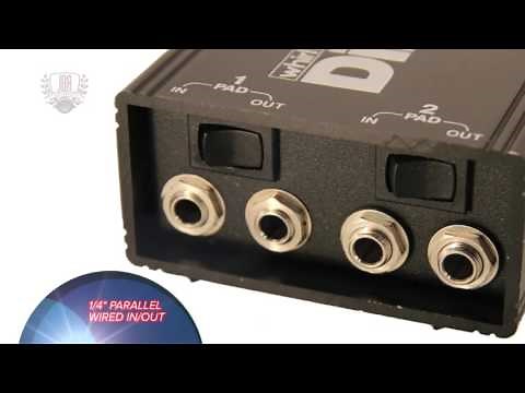 Whirlwind Direct 2 Stereo Direct Box Overview