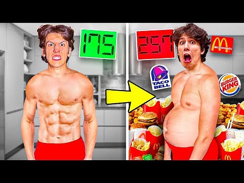 100 Fast Foods IN 24 HOURS.... (With Forfeit) | NichLmao