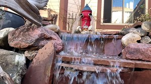 Turn a real fire hydrant into a fountain! #cascadewaterfeatures.com￼ | water