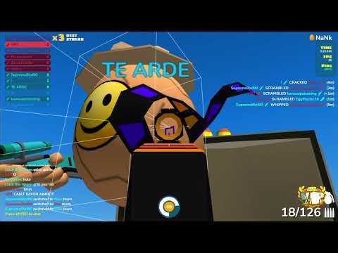 Can't even Aimbot with ESP ... i'm bun ..Shell Shockers ELITE map