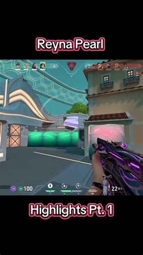 Reyna Pearl Highlights duo with boss Leb! #watchrichii #valorant #valorantgameplay #valorantclip #fyp