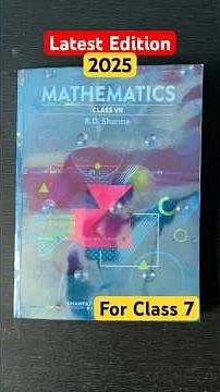 RD Sharma Class 7 Latest Edition 2025-26 RD Sharma New Edition for Class 8 Maths Latest Edition 2025