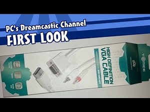 First Look & Unboxing: Tomee Dreamcast VGA Cable + 1080p Upconverter!