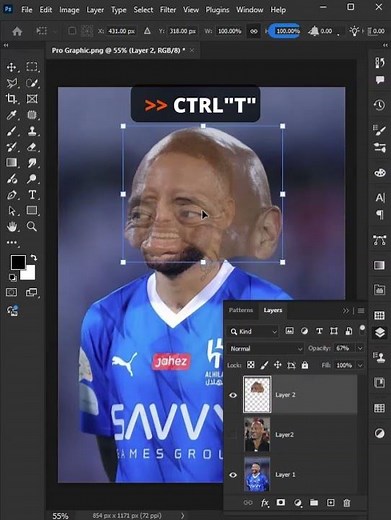 how to remove hair in photoshop