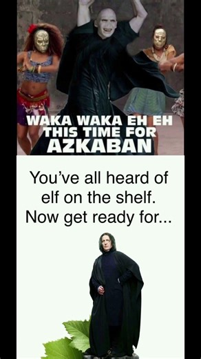 “Waka Waka Time for Azkaban 😂 Voldemort Meme Edit”