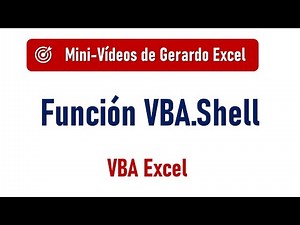 Función Shell para ejecutar otras aplicaciones - VBA Excel