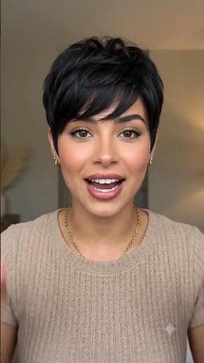 You finally found the perfect glueless short curly pixie wig that doesn't look fake. 😍