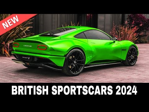 8 New Sportscars Backed up by British Automotive Finesse and High-Performance Expertise