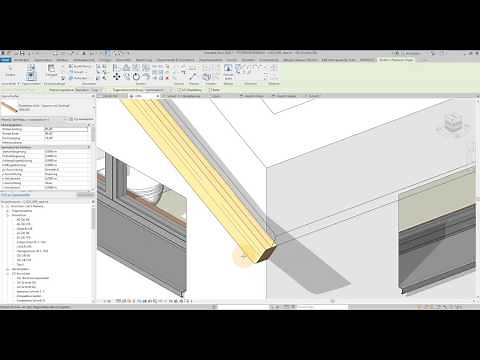 Revit Grundlagen // Holzbauteile: Sparrenkonstruktion