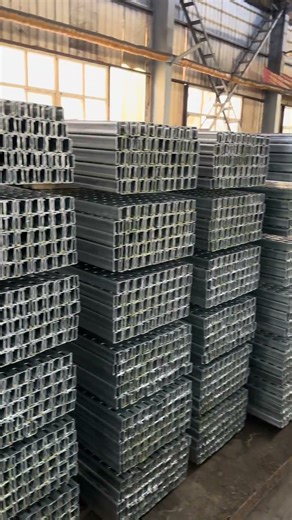 Galvanized C-shaped steel manufacturing completed