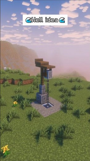 Aesthetic Well Idea in Minecraft! 🌊✨
