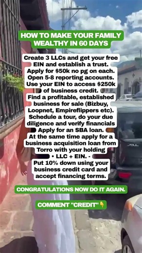 How Families Use LLCs & Business Credit to Build Wealth Faster 💰