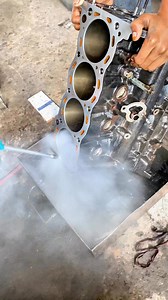 Engine Block Cleaning For Rebuilt! #engineblock #rxmechanic #mechaniclife #fblifestyle #enginerebuild | Rx Mechanic