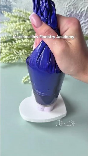How to make marshmallow flower with XL Russian piping tips • Zefir tulip