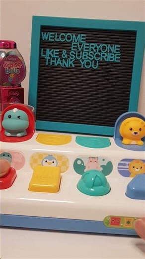 POP UP LION AND DINOSAUR #satisfying #viralshorts #trendingshorts #youtubeshorts #asmr