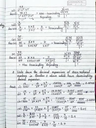 Class 10th Maths Chapter 1 Exercise 1.4 Solve #class10 #class10maths #Solutions #RealNumbers #maths