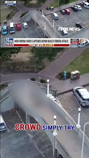 NEW: Drone footage shows Bondi Beach terror attack #foxnews #news #us #fox