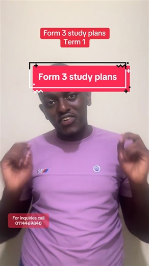 Essential Study Plans for Form 3 Students