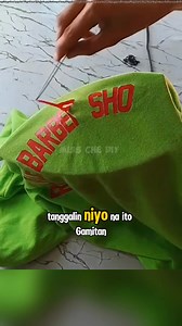 Paano tanggalin ang print sa damit #lifehacks | Miss CHE DIY