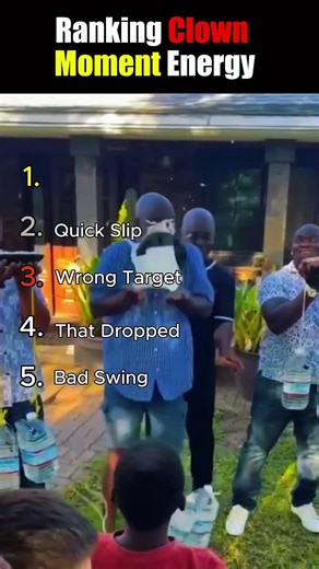 Ranking Clown Moment Energy 🤡🔥 || #rankingshorts #clownmoments @ChaosComedy-YT