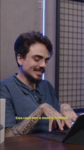 O GALAXY TAB S9 FE VEM COM CAPA TECLADO? #Shorts