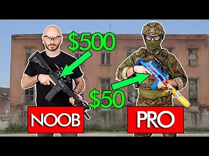 Pro Player with Noob Gun VS Noob Player with Pro gun