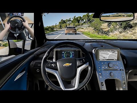 BeamNG Drive - Chevrolet Volt [Steering Wheel gameplay]