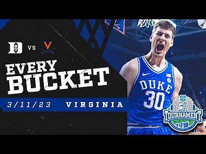 Duke 59, Virginia 49 | 2023 ACC Championship Game (3/11/23)