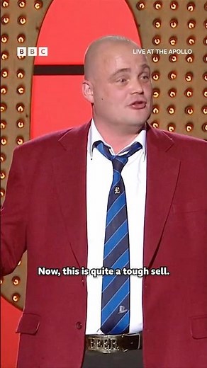 Saving society with just one word...HELL! #liveattheapollo #standupcomedy #almurray