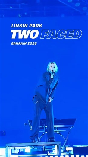 Two Faced live in Bahrain 2026 | LINKIN PARK #linkinpark #shorts