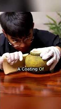 How an Ancient Chinese Craft Turns a Fruit into a Priceless Tea Jar | #shorts