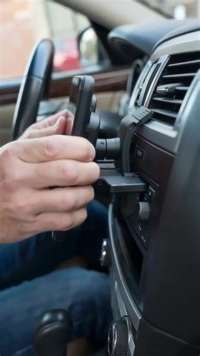 Skip the suction cups and sticky dashboards. The CD Slot Mount for CarPlay Screen with Secure 4-Button Lock installs directly into your CD slot. ✔ Quick install ✔ Strong hold ✔ Clean interior look Simple. Secure. Reliable. #CarTech #CarGadgets #AutoAccessories #CarLife#