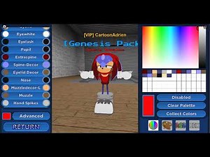 How To Make Genesis Knuckles In Sonic Pulse Rp