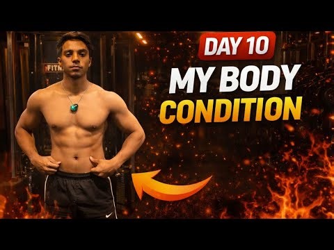 Day 10, / check my Body Condition !! 💪!! #bodytransformation #video Subscribe 