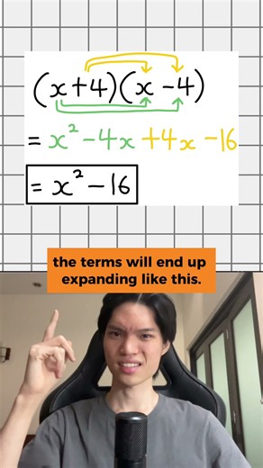 difference of two squares explained