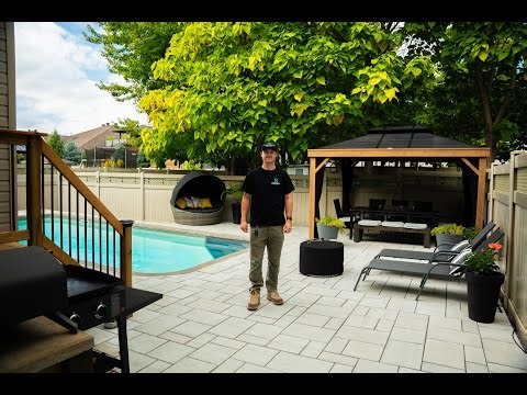 Backyard Patio Transformation | Complete Interlock Project | Bennett Lawn & Landscape