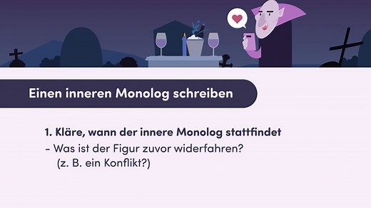 Einen inneren Monolog schreiben | sofatutor.com