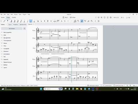 'Large Trio for String' by yours truly