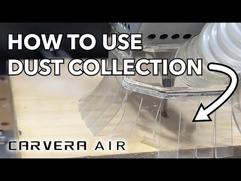 How to use Dust Collection with the Carvera Air Desktop CNC