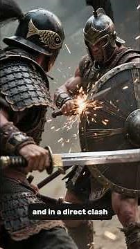 Warriors of past echoes "Samurai vs Gladiator"