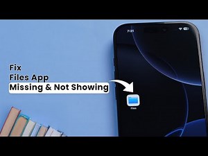 How to Fix Files App Missing or Not Showing on iPhone?