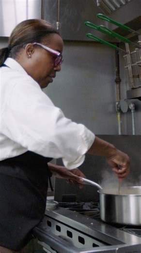 🍽️ Make chef Mashama Bailey’s Shrimp & Grits Mashama Bailey is a Founding Member of the Muloma Heritage Center, a nonprofit dedicated to preserving African Atlantic food culture. Bailey is the executive chef and partner of The Grey, an award-winning restaurant in Savannah, Georgia. She’s the first Black female chef to be nominated for a James Beard Foundation award. And she’s gone on to win twice. She was also the first African-American chef featured on Netflix’s Chef's Table, a wildly popular 