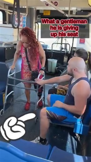 595K views · 2.3K reactions | Gentleman gave up his seat to a nice lady. . Videos on this page include scripted dramas, satires, parodies, magic tricks, and other forms of entertainment. Names, characters and incidents are often the product of the director’s imagination, so any resemblance to actual persons or actual events is purely coincidental. The original video was produced by Rick Lax Productions, Network Media and Ricardo Laguna. | Laguna Short Films | Facebook