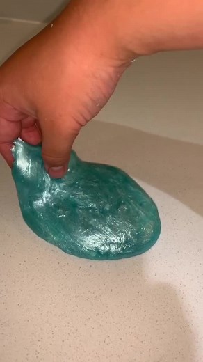 Making metallic blue slime 🧫🧿🧼 #fyp #foryoupage #slime #howto #metalic #easy #athome #slimetutorial #satisfying #viral