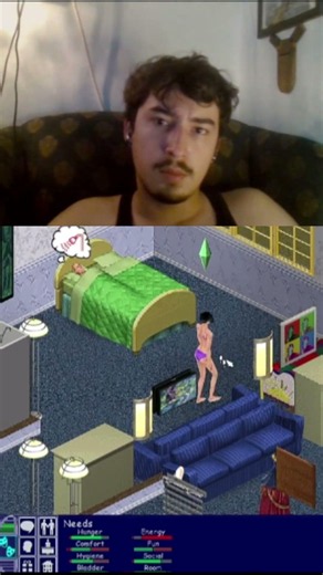 Birlikte sims 1 oynuyoruz #games #sims #thesims4 #sims1 #gaming #oyun #nostalgia #sims4
