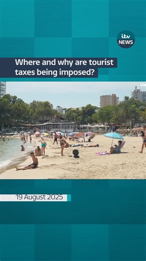 26K views · 29 reactions | A special report on the growing number of summer surcharges facing tourists both at home and abroad. Over-tourism is fuelling a surge in cities and holiday spots charging visitors extra tax #itvnews | ITV News | Facebook
