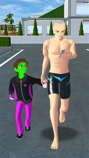 dancing yuta 👮🏻 #sakuraschoolsimulator​ #sakura​ #shorts​ #shortsviral​