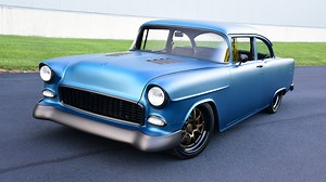 This Custom ’55 Chevy Packs a 1,000-HP Supercharged Punch and You Can Drive It Anywhere